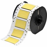 image of Brady B33-750-2-342YL Die-Cut Printer Sleeve - 2 in x 0.75 in - Polyolefin - Yellow - B-342 - 96774