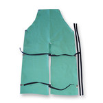 image of Chicago Protective Apparel Welding Apron 550-GW-48-SW - Green