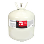 image of 3M HoldFast 70 Spray Adhesive Clear Aerosol 27.3 lb Cylinder - 61690