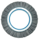 image of Weiler Nylox 83550 Wheel Brush - 10 in Dia - Crimped Nylon Bristle