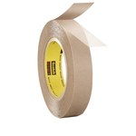 image of 3M 9832 Clear Bonding Tape - 1/2 in Width x 60 yd Length - 4.8 mil Thick - Kraft Paper Liner - 31709