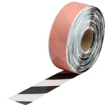 image of Brady ToughStripe Max Black/White Marking Tape - 3 in Width x 100 ft Length - 0.050 in Thick - 63984