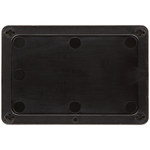image of Brady 41921 Black Rectangle Plastic Blank Valve Tag - 4 in Width - 2 1/2 in Height - B-418