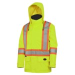 image of Pioneer StarTech Water-proof Safety Jacket V1090160U-L - Size Large - Green - 03689
