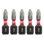 image of Milwaukee SHOCKWAVE Impact Duty Phillips Insert Bit 48-32-4661 - Alloy Steel - 1 in Length - 24721