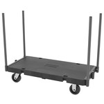 image of Akro-Mils Versa/Deck R90284F40013 Platform Truck - HDPE Structural Foam - 60 in x 30 in