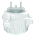 image of Justrite Polypropylene Carboy Cap - 53 mm Width - 3.6 in Height - 697841-18102
