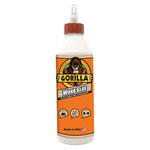 image of Gorilla Glue Wood Glue Brown Liquid 18 oz Bottle - 62050