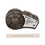 image of Brady Permasleeve M21-250-C-342 Printer Label Cartridge - 0.439 in x 7 ft - Polyolefin - Black on White - B-342 - 89995