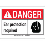 image of Brady B-302 Polyester Rectangle PPE Sign - 10 in Width x 14 in Height - Laminated - 119965