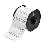 image of Brady B33-750-2-342 Die-Cut Printer Sleeve - 2 in x 0.75 in - Polyolefin - White - B-342 - 96881