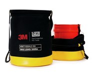 image of 3M DBI-SALA Fall Protection for Tools 1500135 Yellow and Black Duck Canvas Bucket