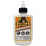 image of Gorilla Glue Household Glue Clear Paste 4 oz Bottle Safe & Non-Toxic - 00713