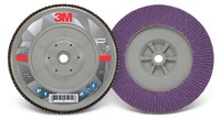 image of 3M 769F Type 29 Flap Disc 05943 - Aluminum Oxide/Ceramic PSG - 7 in - 40+ - Coarse