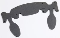 image of 3M Versaflo S-Series S-954 Black Comfort Pad - 051131-37306