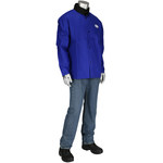 image of PIP Ironcat 7050 Royal 5XL Cotton Welding Jacket - 662909-08700