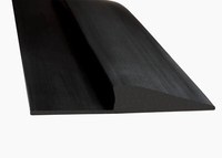 image of 3M Black Mat Edging Roll - 1.5 in Width x 39 ft Length - 16202
