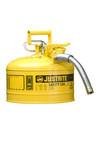 image of Justrite Accuflow Safety Can 7225230 - Yellow - 14059