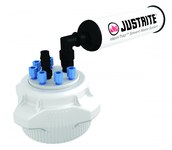 image of Justrite VaporTrap Polypropylene Carboy Cap - 11 in Width - 5 in Length - 5.5 in Height - 697841-18079