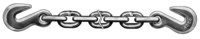 image of Lift-All Steel Chain Binder - 3/8-16 in Overall Length - 9/16 in Width - 03045