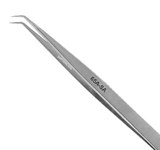 image of Excelta Three Star Utility Tweezers - Stainless Steel Oblique Fine Tip - 0.01 in Tip Width - 5 1/2 in Length - 0.01 in Thick - 65A-SA
