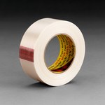 image of 3M Scotch 8916 Clear Filament Strapping Tape - 24 mm Width x 55 m Length - 6 mil Thick - 73188