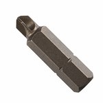 image of Bosch #0 Torq-Set Insert Bits 35395 - 1/4 in Shank - High Carbon Steel - 1 in Length