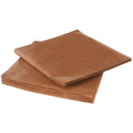 image of Kraft Waxed Paper Sheets - 12 in x 12 in - 7979