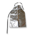 image of Chicago Protective Apparel Aluminized Rayon Welding Apron - 24 in Width - 39 in Length - 539-AR