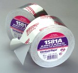 image of 3M Venture Tape 1581A Aluminum Tape - 72 mm Width x 55 m Length - 15813