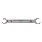 image of Milwaukee 45-96-8300 Double End Flare Nut Wrench - Chrome Vanadium Steel - 5.04 in