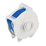 image of Brady 76629 Printer Label Roll - 1.125 in x 100 ft - Polyester - Blue - B-569