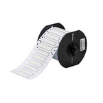 image of Brady Permasleeve B33-250-2-342 Die-Cut Printer Sleeve - 2 in x 0.25 in - Polyolefin - White - B-342 - 96878