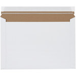 image of Stayflats White Flat Mailers - 12 1/2 in x 9 1/2 in -.012 in Thick - 11697