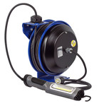 image of Coxreels EZ-Coli EZ-PC Series Cord & Cable Reels - 50 ft Cable not Included - 13 A - 115 V - Grounded Plug - EZ-PC13-5016-M