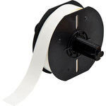 image of Brady B33C-375-498 Printer Label Roll - 0.375 in x 85 ft - Vinyl - White - B-498 - 96912