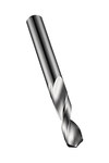 image of Dormer 1.5 mm R120 Stub Length Drill - 120° Point - 2.5 in Standard Flute - Right Hand Cut - 32 mm Overall Length - Carbide - 0345368