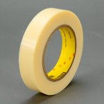 image of 3M Scotch 8898 Ivory Filament Strapping Tape - 36 mm Width x 55 m Length - 4.6 mil Thick - 48198