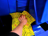 image of Spilfyter Sorbent Pad HVU-70 - Hi-Vis Yellow - 42399