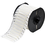 image of Brady Permasleeve B33D-125-2-345 Die-Cut Printer Sleeve - 2 in x 0.125 in - PVDF - White - B-345 - 96813