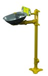 image of Bradley Halo Plumbed Eyewash Station S19214B, Pedestal Mount