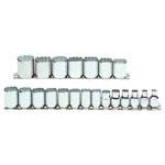 image of Proto J52215 12 Point Socket Set - 3/8 in Drive - 23107