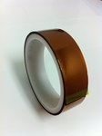 image of 3M 7419 Amber Static Control Tape - 4 mm Width x 33 m Length - 2.7 mil Thick - 41334
