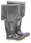 image of Dunlop Storm King Waterproof & Rain Boots 86056 860560900 - Size 9 - PVC - Black - 10750
