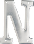 image of Brady 1600-N Letter Label - Silver - 53263