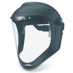 image of Uvex S8500 Clear Polycarbonate Face Shield & Headgear Set - Uncoated - 603390-115103