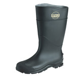 image of Servus CT Plain Toe Work Boots 18822 - Size 9 - Black - PVC Upper Material