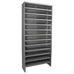 image of Akro-Mils ASC1279 Fixed Shelving System - Steel - 13 Shelves