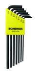 image of Bondhus ProGuard Long Arm Hey Key L-Wrench Set 12145