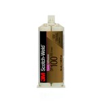 image of 3M Scotch-Weld 100FR Cream Two-Part Epoxy Adhesive - Base & Accelerator (B/A) - 200 ml Cartridge - 56744